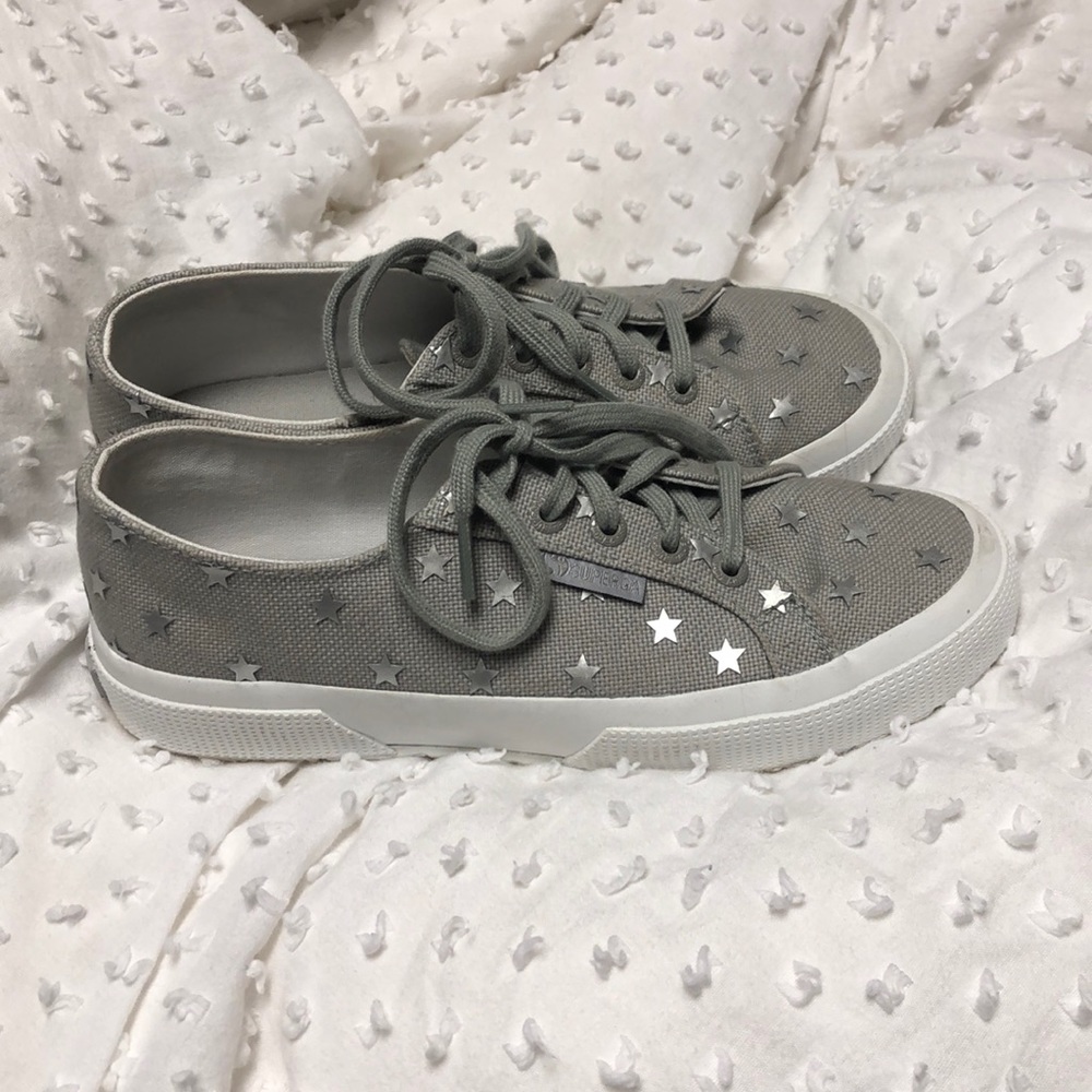 Grey Star Superga Sneakers